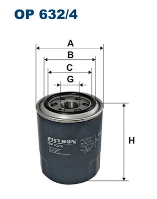 Oil Filter (OP 632/4)