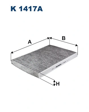 Filter, cabin air (K 1417A)