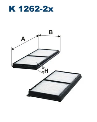 Filter, cabin air (K 1262-2x)