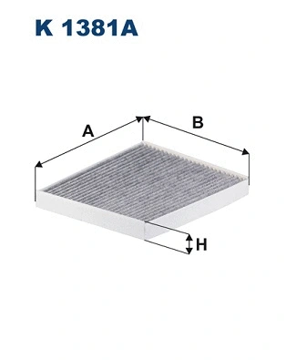 Filter, cabin air (K 1381A)