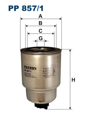 Fuel Filter (PP 857/1)