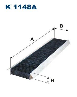 Filter, cabin air (K 1148A)
