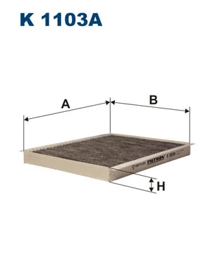 Filter, cabin air (K 1103A)
