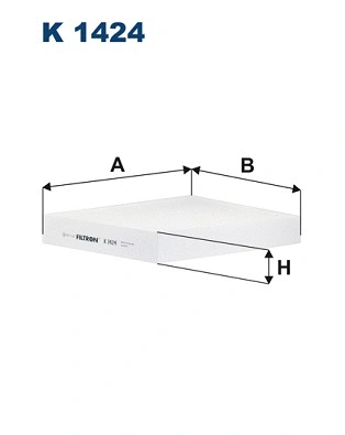 Filter, cabin air (K 1424)