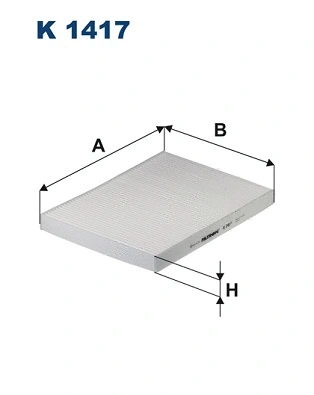Filter, cabin air (K 1417)