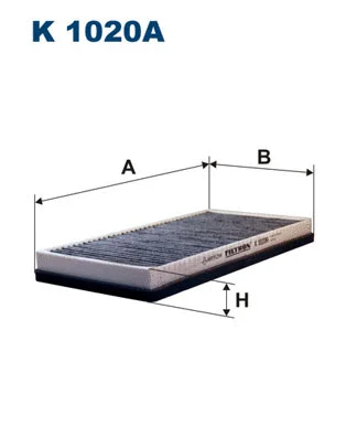 Filter, cabin air (K 1020A)