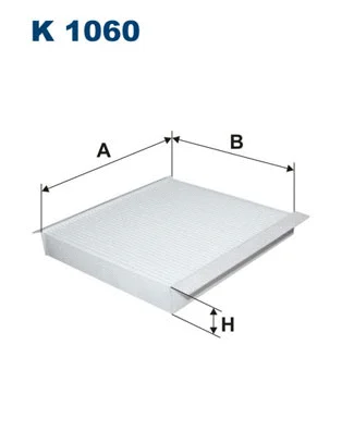 Filter, cabin air (K 1060)