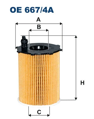Oil Filter (OE 667/4A)