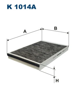 Filter, cabin air (K 1014A)
