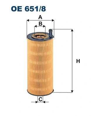 Oil Filter (OE 651/8)