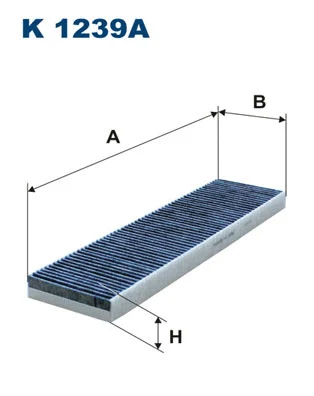 Filter, cabin air (K 1239A)