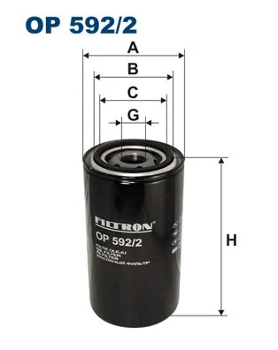 Oil Filter (OP 592/2)