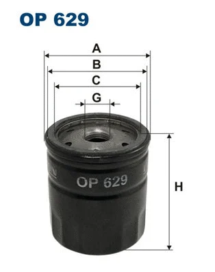 Oil Filter (OP 629)