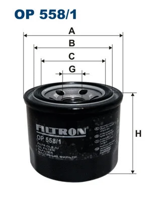 Oil Filter (OP 558/1)