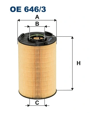 Oil Filter (OE 646/3)