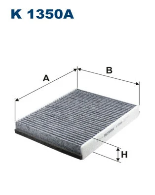 Filter, cabin air (K 1350A)