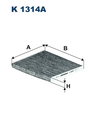 Filter, cabin air (K 1314A)