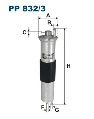Fuel Filter (PP 832/3)