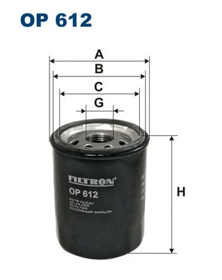 Oil Filter (OP 612)
