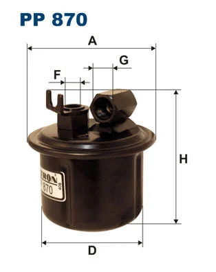 Fuel Filter (PP 870)