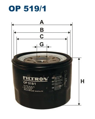 Oil Filter (OP 519/1)