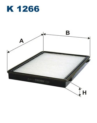 Filter, cabin air (K 1266)
