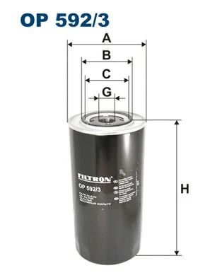 Oil Filter (OP 592/3)