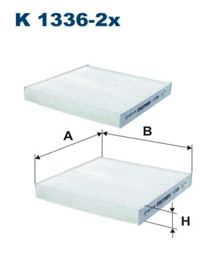 Filter, cabin air (K 1336-2x)