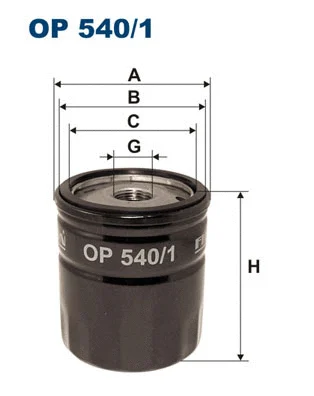 Oil Filter (OP 540/1)