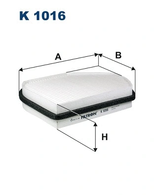 Filter, cabin air (K 1016)
