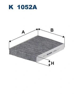 Filter, cabin air (K 1052A)