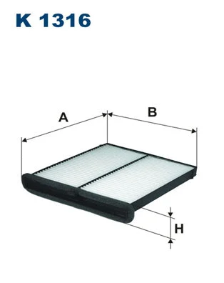 Filter, cabin air (K 1316)