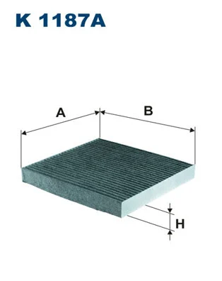 Filter, cabin air (K 1187A)