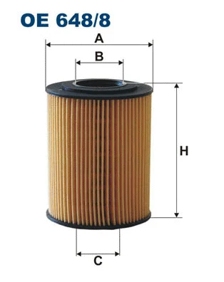 Oil Filter (OE 648/8)