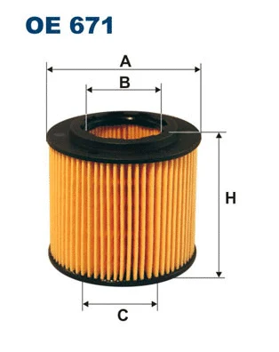Oil Filter (OE 671)