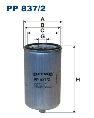 Fuel Filter (PP 837/2)