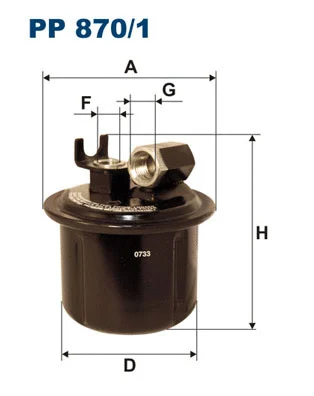 Fuel Filter (PP 870/1)