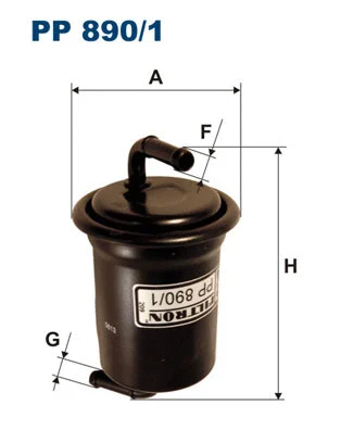 Fuel Filter (PP 890/1)