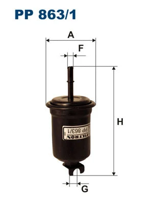 Fuel Filter (PP 863/1)
