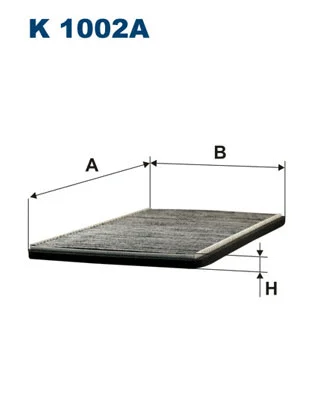 Filter, cabin air (K 1002A)