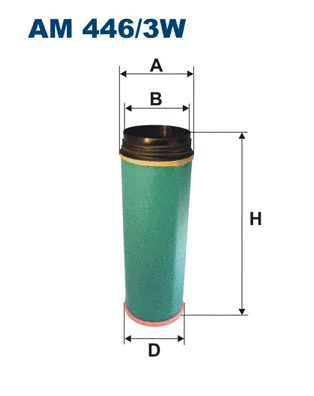 Secondary Air Filter (AM 446/3W)