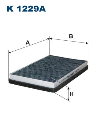Filter, cabin air (K 1229A)