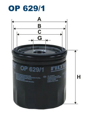 Oil Filter (OP 629/1)