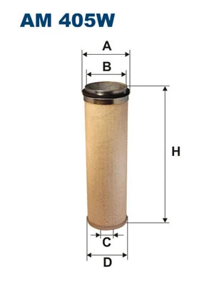 Secondary Air Filter (AM 405W)