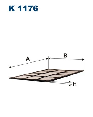 Filter, cabin air (K 1176)