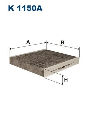 Filter, cabin air (K 1150A)