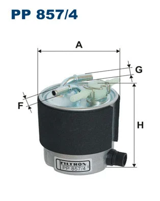 Fuel Filter (PP 857/4)
