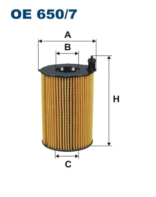 Oil Filter (OE 650/7)
