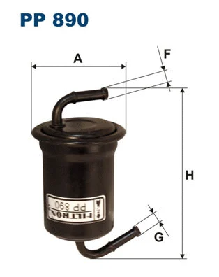 Fuel Filter (PP 890)