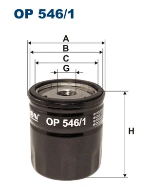 Oil Filter (OP 546/1)
